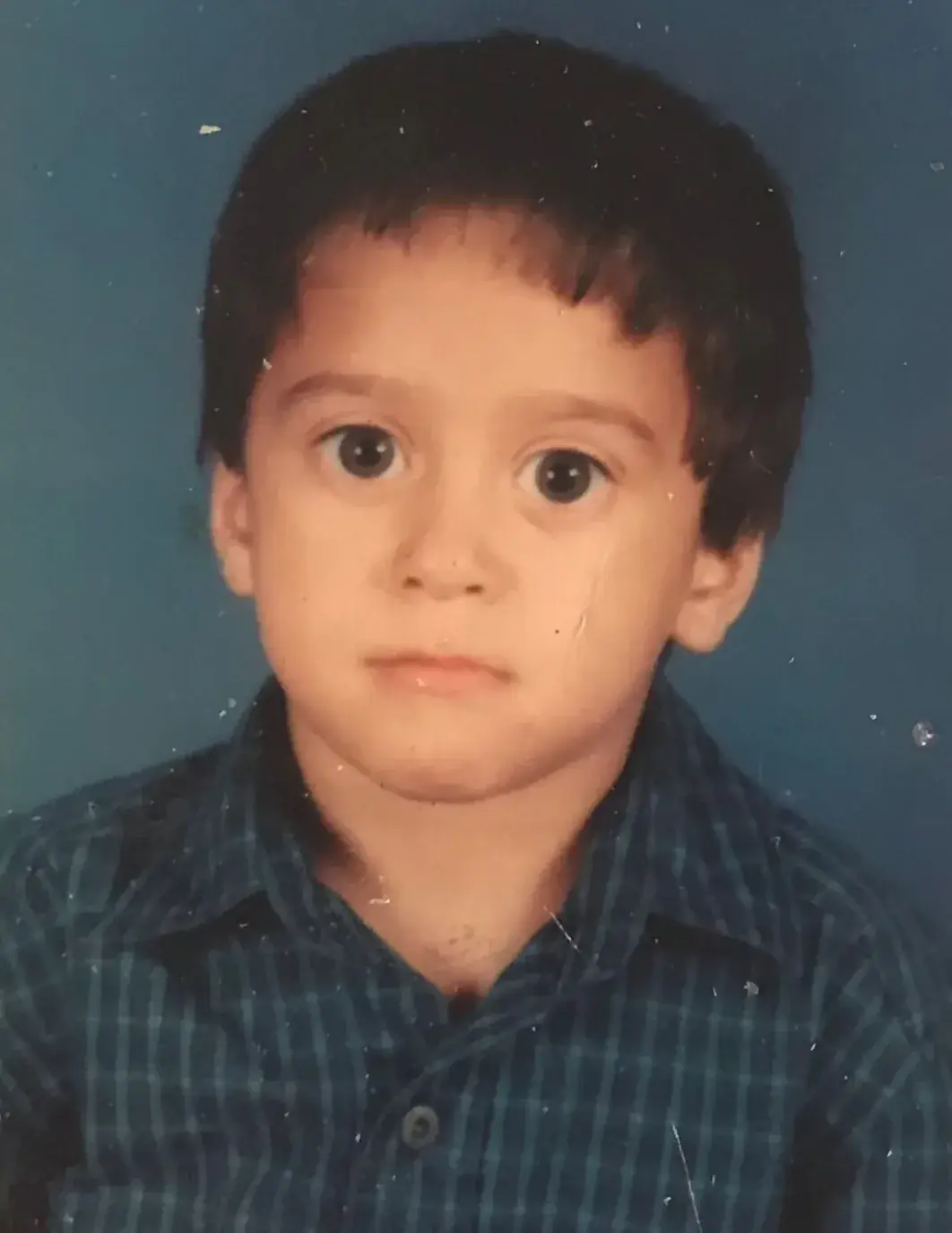 Luis Fabián de niño